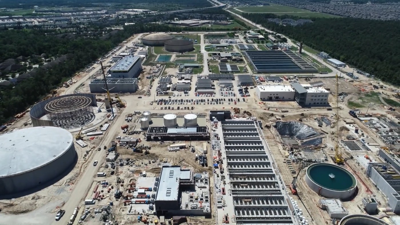 City of Houston Northeast Water Purification Plant expansion site