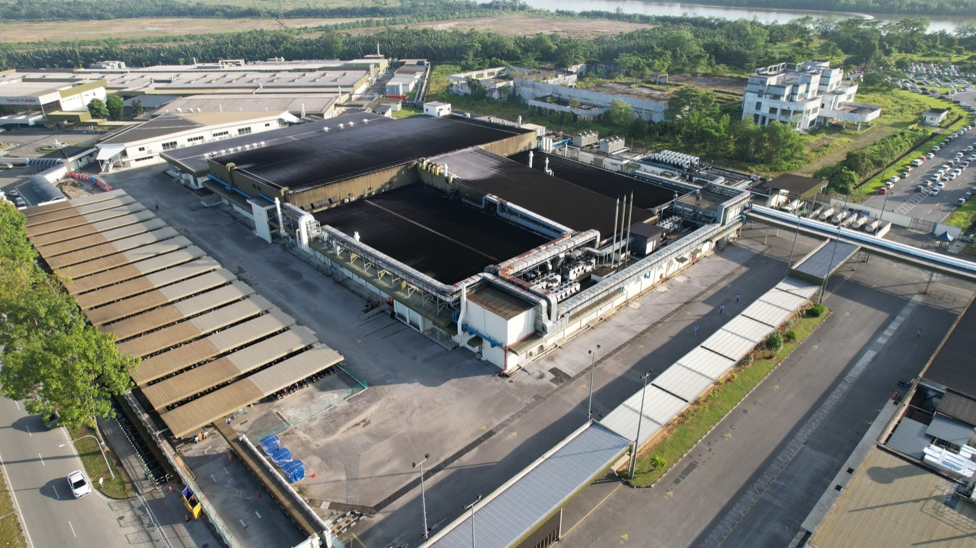Industrial manufacturing facility interior